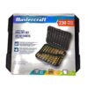 Titanium Drill Bit Set for Metal - 230pc Kit - Coated HSS - From 1/16" up to 1/2 Inch 11 7194sISFdL