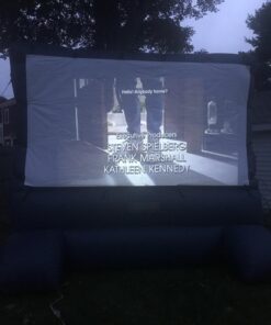 Gemmy 39127-32 - Airblown - Movie Screen - 120"x70" Widescreen Deluxe w/Storage Bag - Blue Outdoor Inflatable Deluxe Movie Screen 49 7194xCqWG6L