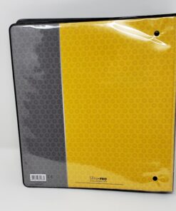 Ultra Pro Pokemon Pikachu 2'' 3- original Ring Binder , Yellow Pikachu Yellow 36 719572EX1QL