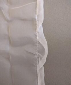 Alternative view of Elegant Comfort Lightweight Sheer Voile Window Scarf Valance - 216 Inch Long - 1 panel Long Sheer Curtain for Living Room, Event Decor, Bedroom, (1 Piece) 55" X 216'' Long, White