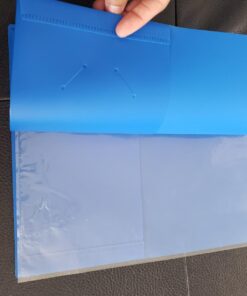 Colored 3-Prong Plastic Folders with Pockets (6 Pack, Assorted Colors), Folders with Labels, 2-Pocket School Folders , Pocket Folders with Fasteners, Tear-Resistant, Acid Free 6 Vibrant 6 Pack 25 7195h9spdJL