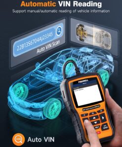 FOXWELL NT510 Elite Fit for Volvo OBD2 Diagnostic Scanner All System Fault Code Reader with Full Bi-Directional Control Active Test, OBDII Functions and All Service Reset Oil EPB BMS TPS ABS Bleeding 15 7196eb1YCFL