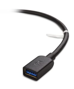 Cable Matters 2-Pack USB to USB Extension Cable 6 ft (USB 3.0 Extension Cable/USB Extender) in Black for Webcam, VR Headset, Printer, Hard Drive and More - 6 Feet 21 7196fC ylhL