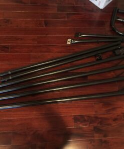 Sunnydaze Universal Heavy-Duty Steel Hammock Stand - 550-Pound Capacity - Fits Hammocks 9 to 14 Feet Long - Black 31 71973GkfcpL