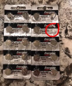 Energizer LR44 1.5V Button Cell Battery 20 Pack 20 Count (Pack of 1) 17 7197FSRrMeL