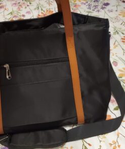 Tote Bag for Women, Bags for Women Teacher Work 15.6 Laptop Bags Beach Handbag Black 37 7197Jr1E1bL