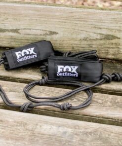 Fox Outfitters Neolite Double Camping Hammock - Lightweight Portable Nylon Parachute Hammock for Backpacking, Travel, Beach, Yard. Hammock Straps & Steel Carabiners Included (Blue/Navy) Blue / Navy 14 71980DqolHL