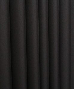 Mybecca Canvas Marine Fabric 600 Denier Polyester 60" Width Black 1 Yard (36" x 56")(Cut Folded & Separately) 19 7198Ybky7AL