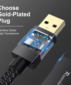 Ruaeoda USB 3.0 Extension Cable 20 Ft, USB 3.0 Type A Male to Female Long USB Extension Cable SuperSpeed 22 AWG Braid USB to USB Cable 20ft braid 8 7198ZyS4tJS