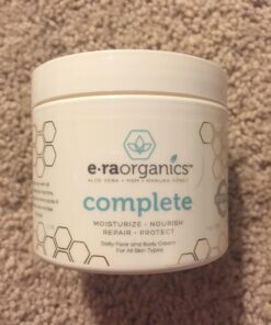 Era Organics Manuka Honey Face Cream - Advanced 12-in-1 Nourishing and Rejuvenating Daily Face Moisturizer for Women and Men - Face Moisturizer for Sensitive Skin - Body Moisturizer for Dry Skin 4 oz Regular 4 Ounce (Pack of 1) 37 7199WOCIgjL