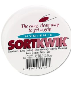 Lee Products Co. LEE 10132 Sortkwik Fingertip Moisteners, 1 3/4 oz, Pink (Pack of 2) (LEE10132) 5 7199vD81WAL