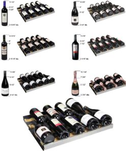 Allavino VSWR56-2SSRN Wine Refrigerator Right Hinge Stainless Steel 12 719ABXjfR8L