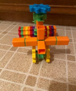 Learning Resources Gears! Gears! Gears! Super Building Toy Set, STEM Toys, Construction Toys, Gears for Kids, 150 Pieces, Ages 3+ Mini 30 719BfKUaUrL