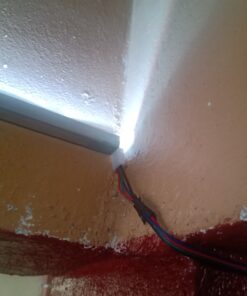 5050 4Pin LED Strip Connector Kit - iCreating 10mm RGB 4 Pin LED Connector Accessories Kit Include L LED Connectors for Strip Lights, 4-pin LED Light Strip Connectors with Wire, LED Extension Cable 16.4ft 36 719DBNkBS7L