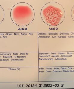 Eldoncard Blood Typing Kit, 3 Tests, Know Your Blood Type, Instant Home Testing Kit, A, O, B, Rhs-D Negative and Positive Blood Types Tested For 33 719DDe6wRL