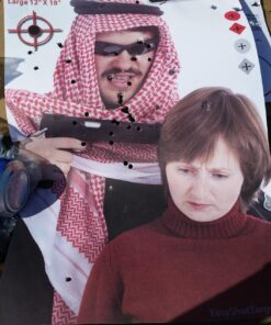 12" X 18" Hostage Targets for Shooting Featuring Photo-Realistic Designs | Bad Guy Paper Targets | Ideal for Law Enforcement Training 40 Pack Hostage 10 Of Each 29 719DsVRe3bL