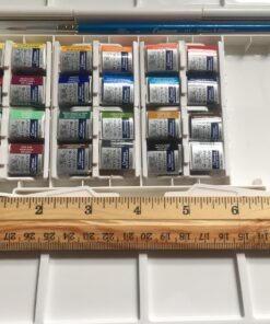 Winsor & Newton Cotman Watercolor Paint Set, Travel Set, 24 Whole Pans 24 Whole Pan Travel Set 42 719EEdkyqlL