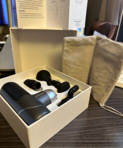 arboleaf Mini Massage Gun Deep Tissue, Muscle Massager for Back Pain Relief, Small Massage Gun Travel Massager Handheld, Quiet Percussion Massager Portable, Whole Body- FSA and HSA Eligible Grey-1 40 719FkiOEWdL