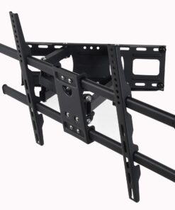 VideoSecu MW380B5 Full Motion Articulating TV Wall Mount Bracket for Most 37"-70" LED LCD UHD Plasma HDTV Up to 125 lbs with 684x400 600x400 400x400 150x100mm, Dual Arm Pulls Out Up to 14" AW9 55 719G2VVYEqL