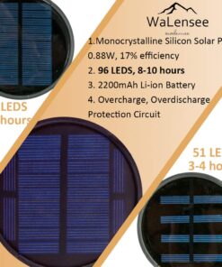 Walensee Solar Lights Outdoor Upgraded 43"(4 PACK) 96 LED Waterproof Flickering Flames Torch Lights Outdoor Solar Spotlights Landscape Decoration Lighting Dusk to Dawn Auto On/Off Security Torch Light 20 719GGlnVfTL