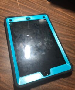 Rantice iPad 6th Generation Cases, iPad 5th Generation Case, iPad Air 2 Case, iPad 9.7 Case, Shockproof Rugged Drop Protection Cover Built with Kickstand for iPad 9.7'' A1893/A1954/A1822/A1823 Black+Dark blue 29 719HGGcgxoL