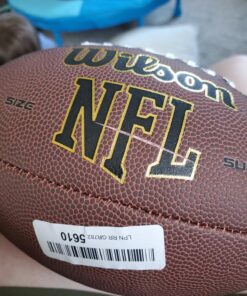 WILSON NFL Super Grip Composite Football Official Brown 28 719IKFzpOIL