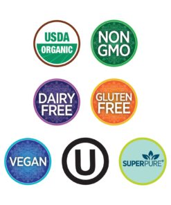 PURE SYNERGY SuperPure Ginger Extract | 60 Capsules | USDA Organic | Non-GMO | Vegan | with 425 mg of Ginger Extract 12 719IPabQ6L