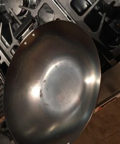 JOYCE CHEN Professional Series 14-Inch Carbon Steel Wok with Phenolic Handles 14 - inch Flat Bottom Wok 36 719J2CmLY8L