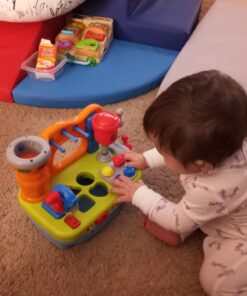 Woby Multifunctional Musical Learning Tool Workbench Toy Set for Kids with Shape Sorter Tools 19 719JW 6Va8L