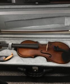 Bunnel Pupil Violin Outfit 4/4 Full Size By Kennedy Violins - Carrying Case and Accessories Included - Solid Maple Wood and Ebony Fittings 33 719JlgUD6oL
