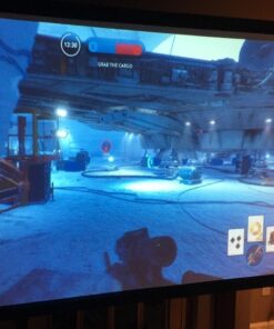 Elite Screens Yard Master 2, 110-INCH Outdoor Projector Screen with Stand 16:9, 8K 4K Ultra HD Fast Fold Portable Movie Screen Foldable Easy Snap On Cinema Theater, OMS110H2 16:9 Aspect Ratio Front Projection 36 719KNg7KL