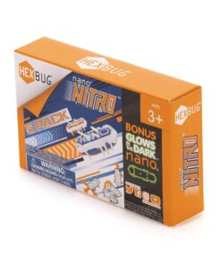 HEXBUG nano Nitro 5 Pack - Sensory Vibration Toys for Kids and Cats - Tiny HEX BUG Children’s Toy Technology with Batteries Included - Multicolor 18 719L5glMOKL