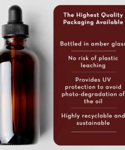 Organic Fractionated Coconut Oil for Skin and Hair, 4 fl oz - Liquid Carrier Oil for Diluting Essential Oils, Hair Growth & Skin Moisturizer - by Pure Body Naturals 28 719M4FO6QTL