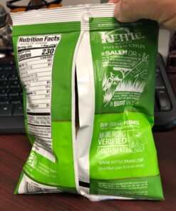 Kettle Brand Potato Chips, Variety Pack, 30 Ct Snack Bags, 1.5 Oz Each Variety Pack 1 1.5 Ounce (Pack of 30) 57 719MO9JIWTL