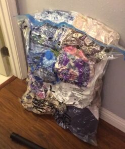 Spacesaver Variety 12pk - Space Saver Vacuum Storage Bags Save 80% Clothes Storage Space - Vacuum Seal Bags for Clothing, Comforters, Bedding - Compression Seal for Closet Storage - Pump for Travel 12 Pack 60 719MPEeXUIL