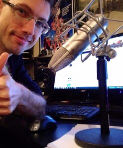 OnStage DS7200B Adjustable Desktop Microphone Stand, Black 30 719MYnUQ64L