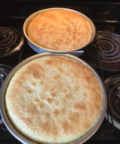 Regency Wraps EvenBake CakeStrips, Aluminized Cotton Band with Secure Velcro-like Closure to Create Moist, Even Layers, Pack of 2, Silver, 30", fit 8-9" cake pans 50 719MprJ11YL