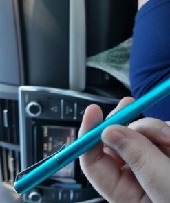 Mixoo 2-in-1 High Precision Stylus (Disc & Fiber Tips 2 in 1 Series), Extra with 3 Replaceable Tips, Compatible with Capacitive Touch Screen Devices (Blue) Blue 33 719MvpaEk5L