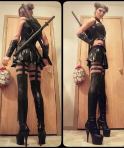 Armor Venue - Set of Faux Leather Arm Guards - Black - One Size 14 719NEx96iqL