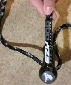 EzyDog Cujo Shock Absorbing Bungee Dog Leash - Best Dog Rope Training Lead - Reflective Trim for Nighttime Safety - Padded Pull Handle for Superior Comfort and Control (40", Black) 40-Inch 17 719NfSbnADL