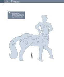 Fantasy & Legend Scroll Saw Puzzles (Fox Chapel Publishing) 29 Ready-to-Cut Patterns for Fantastic Creatures like Dragons, Gargoyles, Unicorns, Hydra, Phoenix, Griffin, Hippogriff, Mermaids, and More 12 719NwUnNZzL