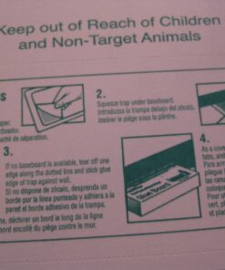 Catchmaster Mouse & Insect Super Glue Traps 30PK, Mouse Traps Indoor for Home, Extra Strength Sticky Pest Control Adhesive Tray for Catching Bugs, Rats & Rodents, Non Toxic Bulk Pre-Baited Glue Boards 55 719O5N0GYCL