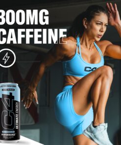 C4 Ultimate Sugar Free Energy Drink 16oz (Pack of 12) | Arctic Snow Cone | Pre Workout Performance Drink with No Artificial Colors or Dyes 16 Fl Oz (Pack of 12) 18 719OsmmCm4L