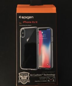 Spigen Ultra Hybrid Designed for iPhone Xs Case (2018) / Designed for iPhone X Case (2017) - Crystal Clear 70 719PfCeqryL