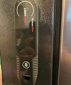 ThermoPro Lightning 1-Second Instant Read Meat Thermometer, Calibratable Kitchen Food Thermometer with Ambidextrous Display, Waterproof Cooking Thermometer for Oil Deep Fry Smoker BBQ Grill 31 719PvdV53L