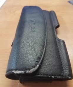 Bomea Holster for Galaxy S23, S22, S21, S20, S10, S9, S8, A01, A10e, Cell Phone Case with Belt Clip, ID Card Storage Pouch Holder Cover (Fits Samsung Phone with Otterbox Case on) Black Small 39 719QeJba9yL