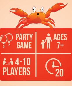 You've Got Crabs by Exploding Kittens - A Card Game Filled with Crustaceans and Secrets - Family-Friendly Party Games For Adults, Teens & Kids You've Got Crabs 11 719QgdhevL