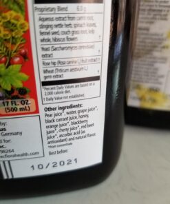 Floradix Liquid Iron and Vitamin Formula 250ml 41 719RHOMIUSL