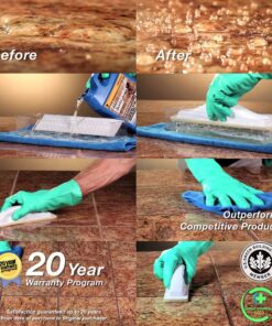 Miracle Sealants 511 PT SG Impregnator Sealer for Stone, Tile, Slate, Ceramic, Quartz 16 oz Pint 6 719SqIvkjmL