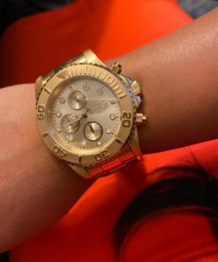 Invicta Pro Diver Men's Wrist Watch Stainless Steel Japanese Quartz 22 mm Gold Ion-Plating 27 719SxUonyCL